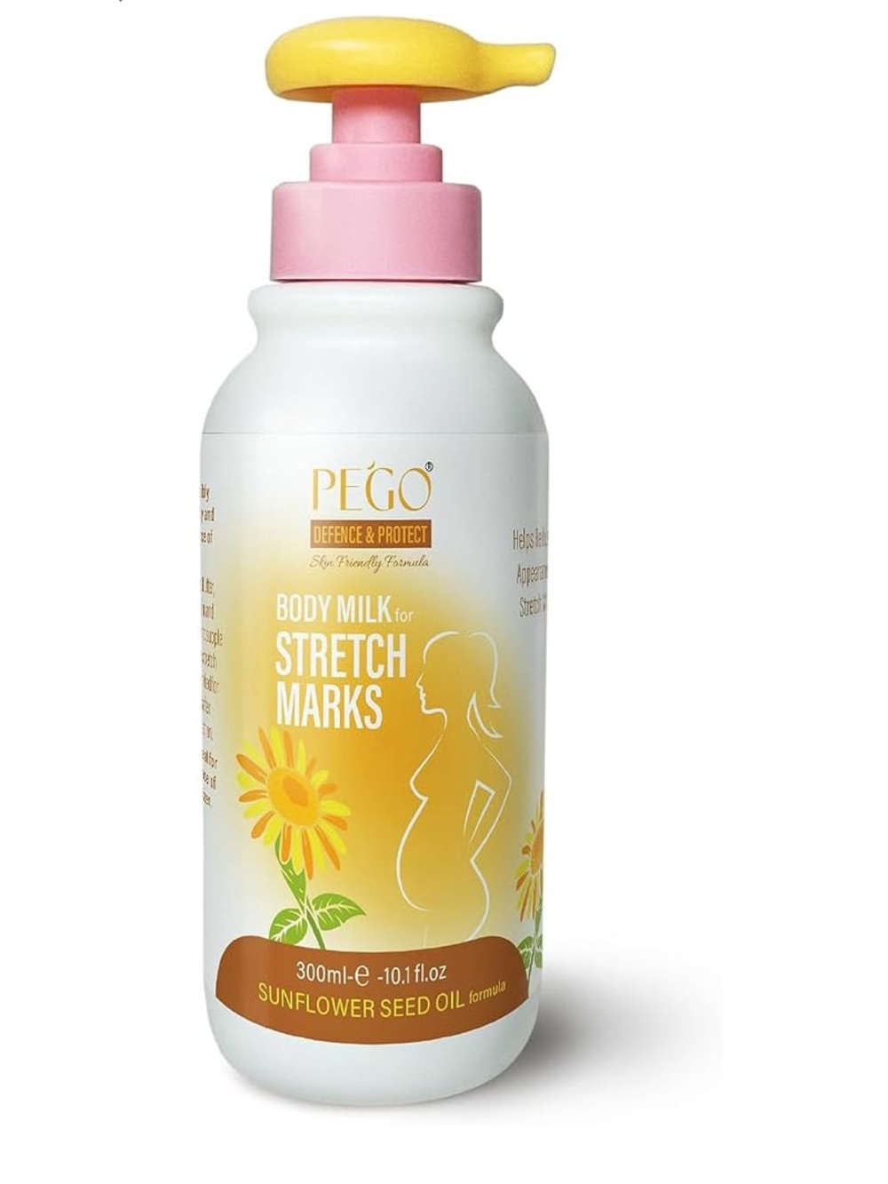 EGO Body Milk for Stretch Marks — White/Yellow/Pink